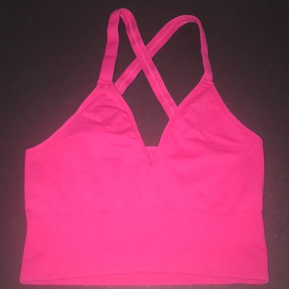 free people movement Other - Free People Hot Pink Active Cross Back Bralette P2P 13” | GUC!🐠